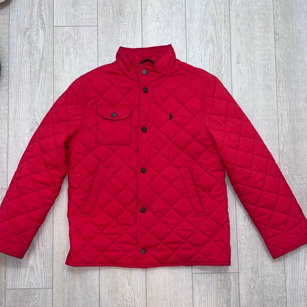 Boys Ralph Lauren Polo quilted barn jacket